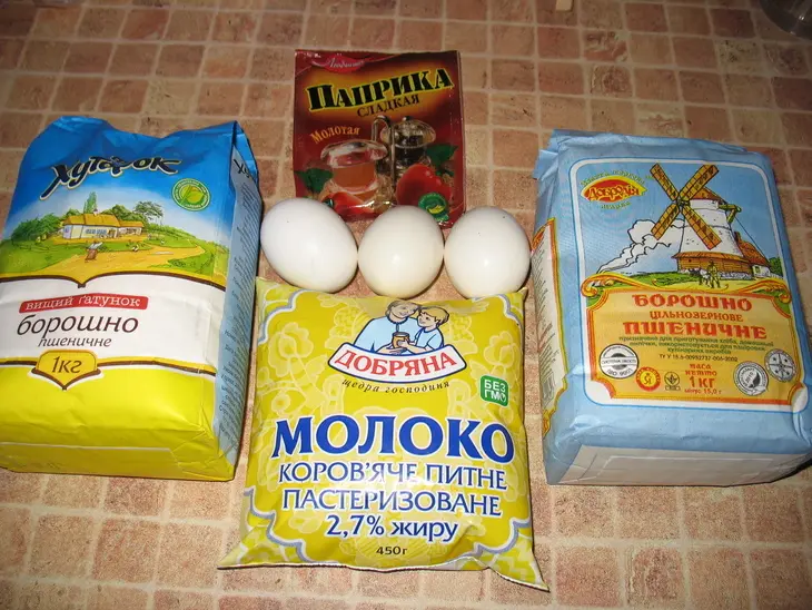 Йоркширский пудинг (кулинарный алфавит): шаг 1