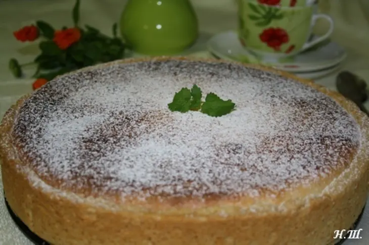 Сырный тарт с яблоками(нормандия). (дуэль): шаг 7
