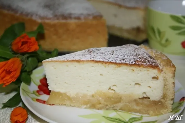 Сырный тарт с яблоками(нормандия). (дуэль): шаг 9