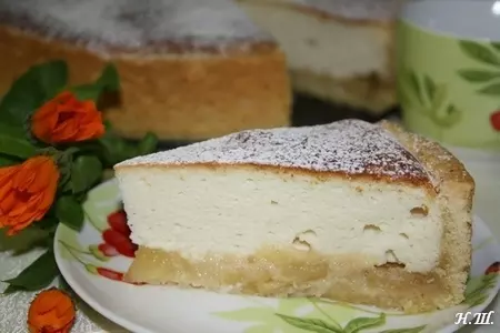 Сырный тарт с яблоками(нормандия). (дуэль): шаг 9