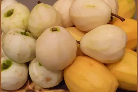 Джем из манго,груш и яблок: шаг 3