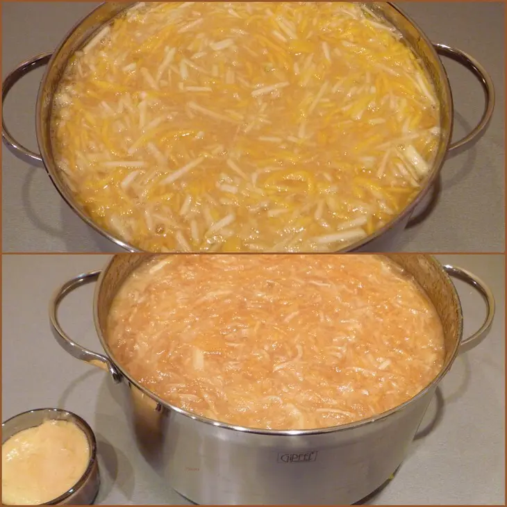 Джем из манго,груш и яблок: шаг 5