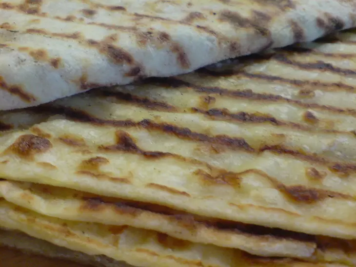 Norwegian potato lefse/лепёшки картофельные с гриля: шаг 8