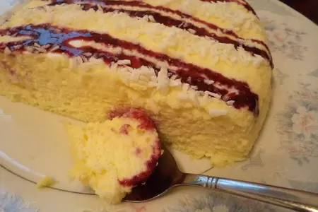 Чиз- десерт с черносмородиновым джемом и кокосом. кулинарный алфавит!: шаг 4