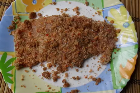 Свинина в сухарях: шаг 2