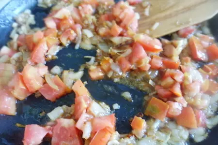 Куриные рулетики с овощами: шаг 3