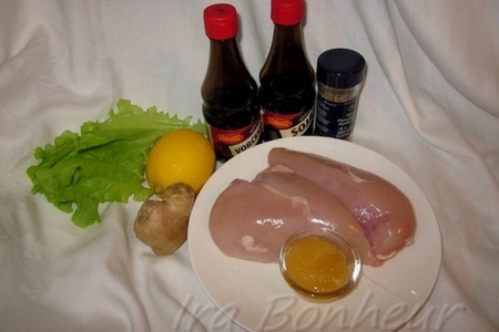 Горячий салат из курицы гриль с кукурузой: шаг 1