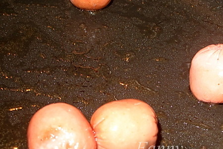 "жабы в норке» - колбаски в тесте: шаг 2