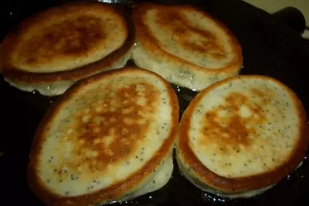 Оладьи с маком: шаг 4
