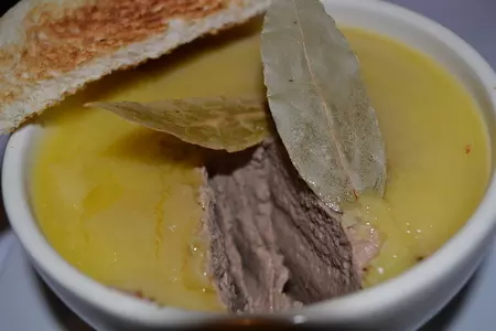 Паштет с окороком и вином: шаг 1