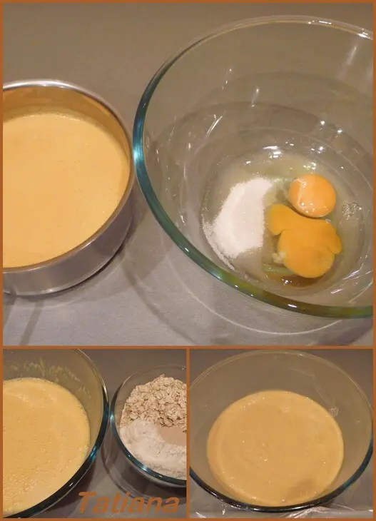 Тыквенные оладьи с курагой: шаг 3