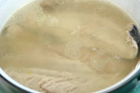 Суп из сладкого перца с маринованной скумбрией: шаг 2