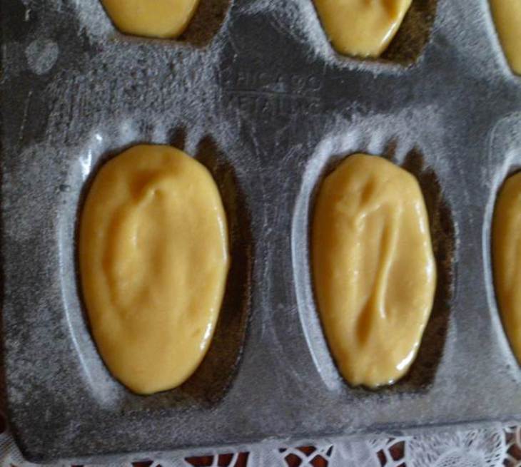 Пирожное "мадлен" («madeleines»): шаг 7