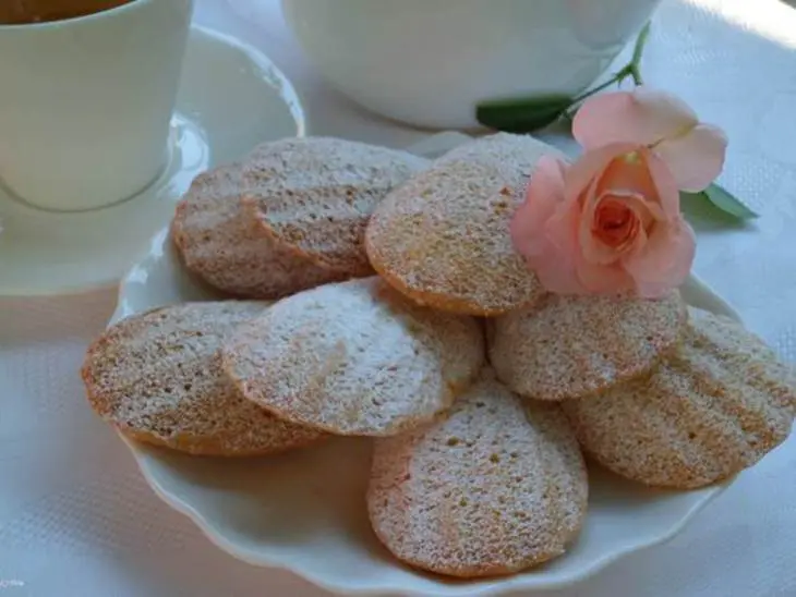 Пирожное "мадлен" («madeleines»): шаг 9