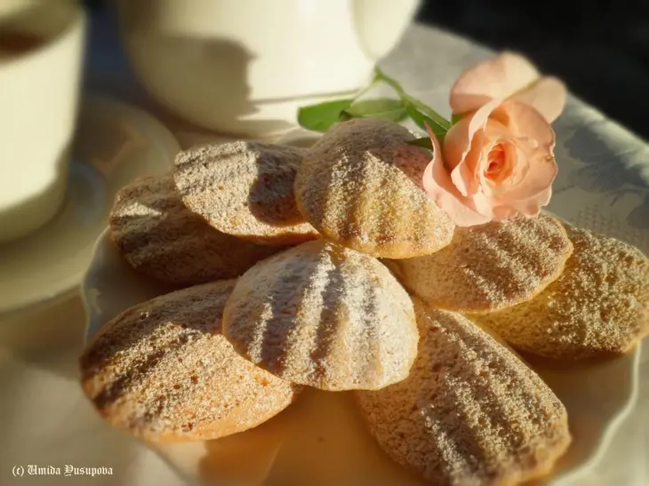 Пирожное "мадлен" («madeleines»): шаг 11