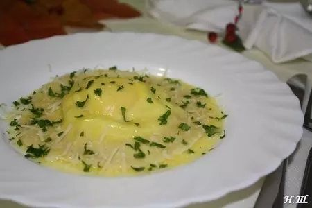 Равиоли с рикоттой и яйцом. (дуэль): шаг 5