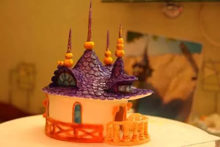 Торт "рапунцель": шаг 17