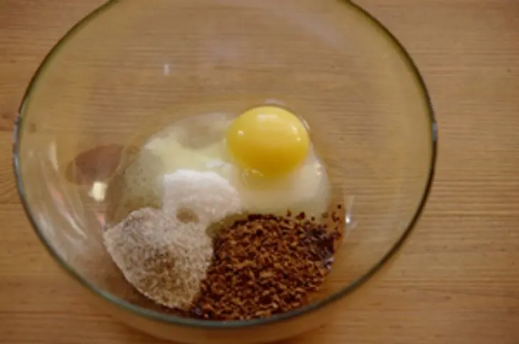 Торт "осенний поцелуй": шаг 1