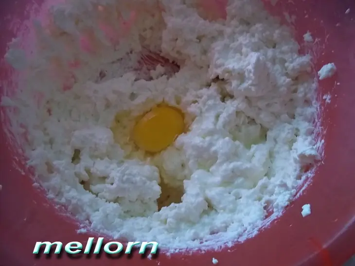 Творожный пирог с яблоками: шаг 7