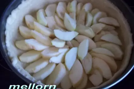 Творожный пирог с яблоками: шаг 9
