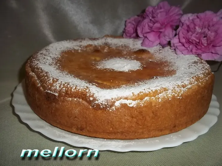 Творожный пирог с яблоками: шаг 11