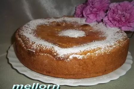 Творожный пирог с яблоками: шаг 11