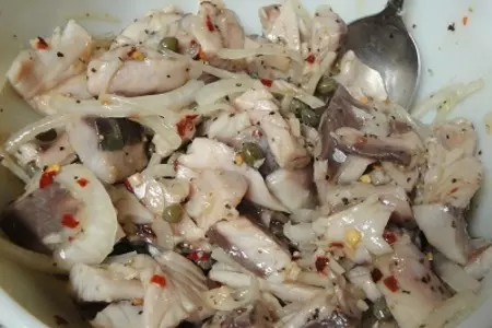 Свежая ставрида с каперцами и лимоном: шаг 6