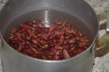 Римский салат с фасолью (insalata di fagioli alla romana): шаг 2