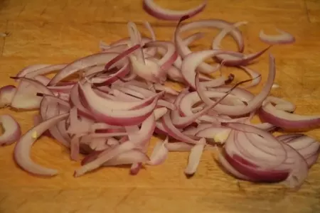 Римский салат с фасолью (insalata di fagioli alla romana): шаг 3