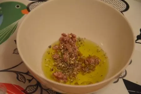 Римский салат с фасолью (insalata di fagioli alla romana): шаг 6