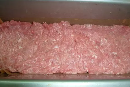 Слоеный мясной хлеб: шаг 4