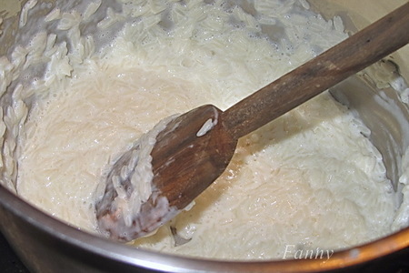 Пудинг из копченой рыбы с рисом: шаг 5
