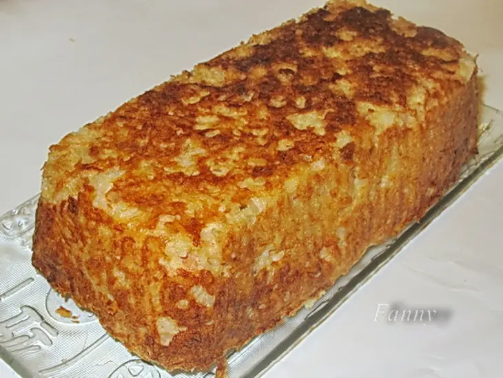 Пудинг из копченой рыбы с рисом: шаг 8