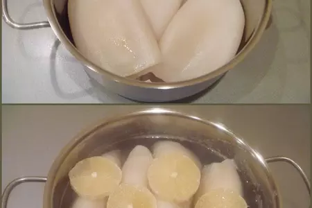 Салат кальмаровый: шаг 2
