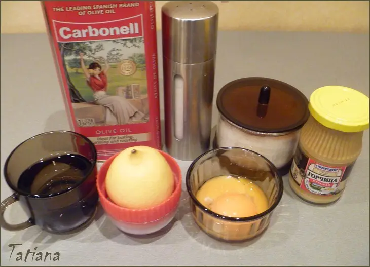 Салат кальмаровый: шаг 4