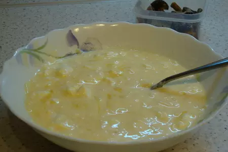 Пирог с тыквой и грибами: шаг 6