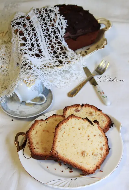 Творожный кекс с арахисом и лимонной цедрой: шаг 5