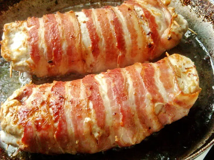 Рулеты из куриной грудки с инжиром: шаг 3