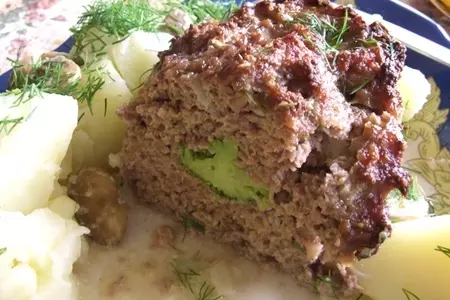 Мясная запеканка с брокколи: шаг 1