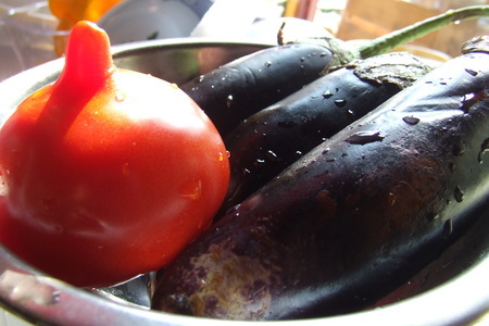 Теплый соус-салат из летних овощей, подаваемый к шашлыку: шаг 2