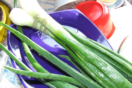 Теплый соус-салат из летних овощей, подаваемый к шашлыку: шаг 3