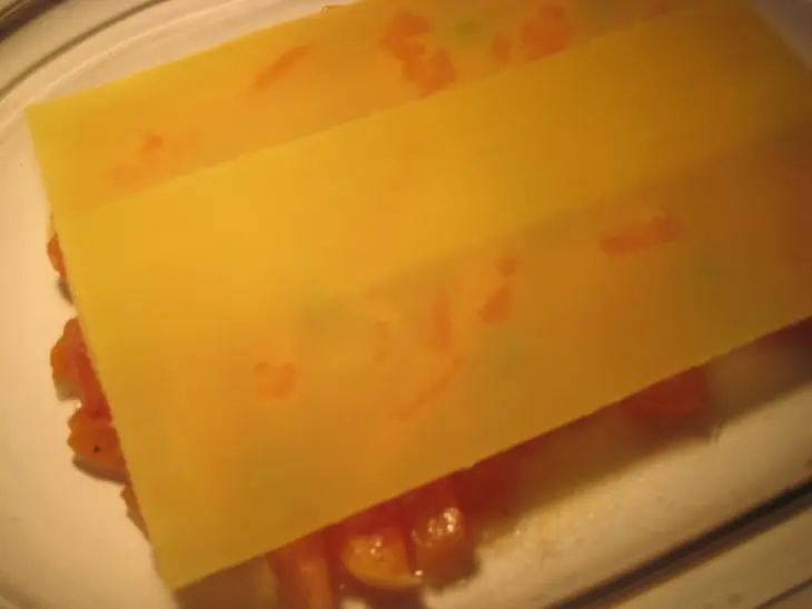 Mini - lasagne с форелью и домашним сыром.: шаг 3