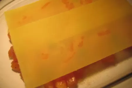 Mini - lasagne с форелью и домашним сыром.: шаг 3