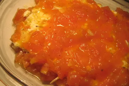 Mini - lasagne с форелью и домашним сыром.: шаг 5