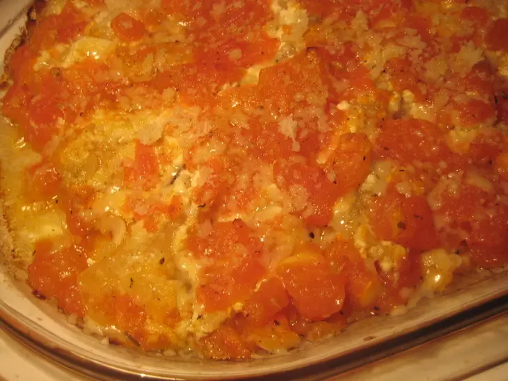Mini - lasagne с форелью и домашним сыром.: шаг 7
