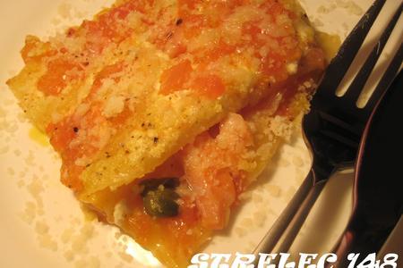 Mini - lasagne с форелью и домашним сыром.: шаг 8