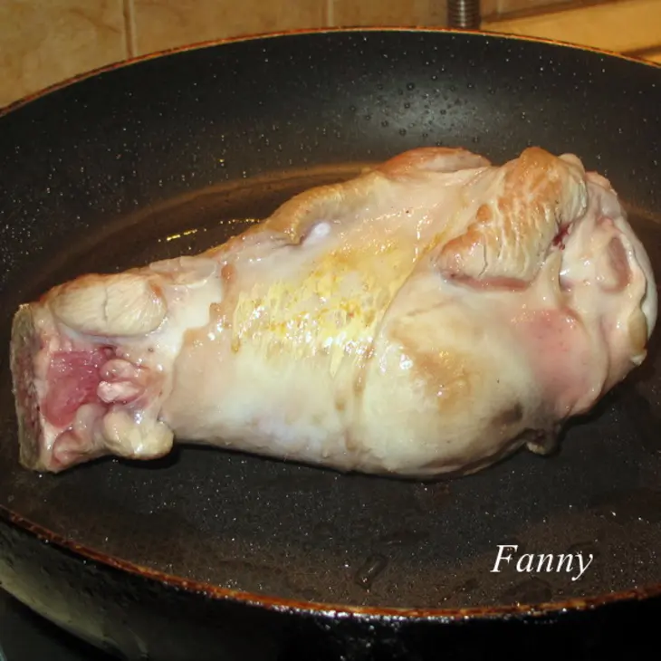 Кассуле (le cassoulet) — мясное рагу с фасолью: шаг 5