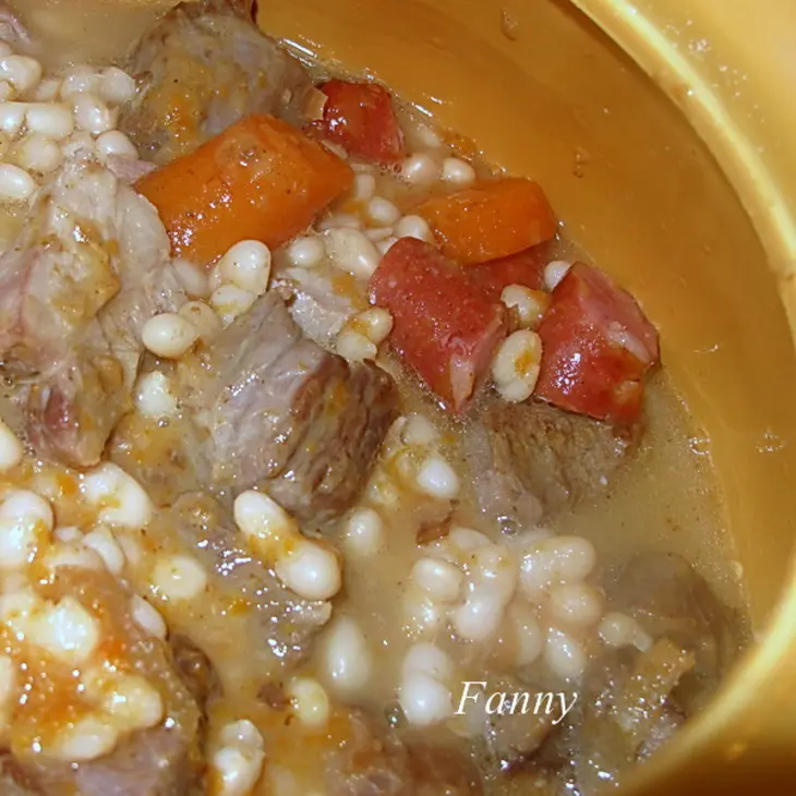 Кассуле (le cassoulet) — мясное рагу с фасолью: шаг 12