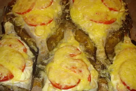 Камбала под овощами: шаг 7