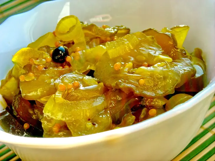 Пикули из огурцов для бутербродов (bread and butter pickles): шаг 5